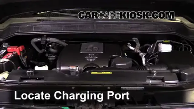 2013 Nissan Titan SV 5.6L V8 Crew Cab Pickup Climatisation Ajouter du réfrigérant